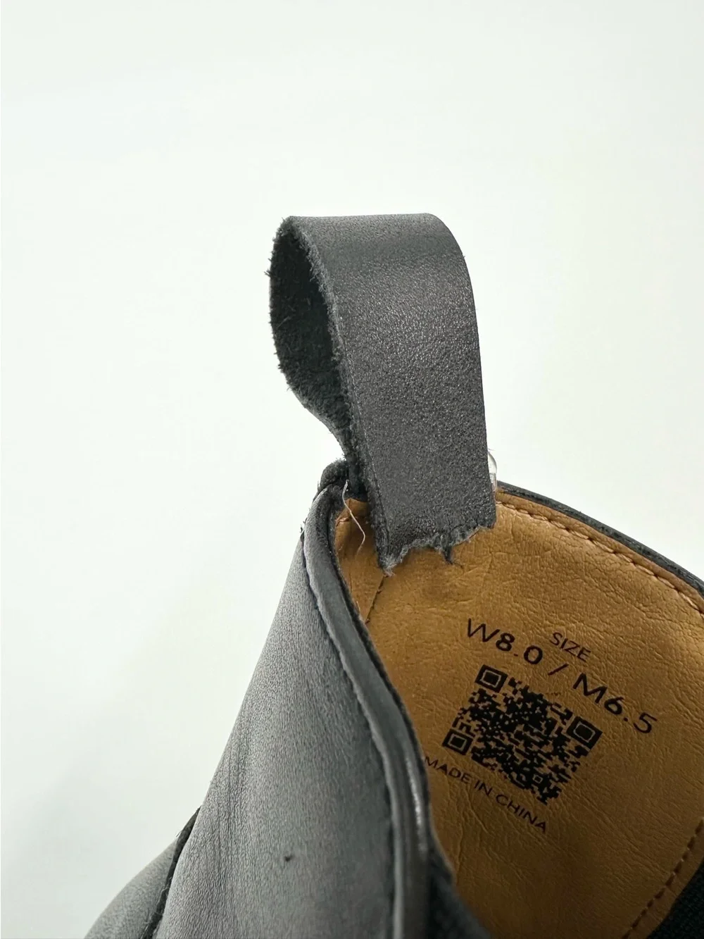 LABEL Go-To Chelsea Black Leather Boots Vibram Soles